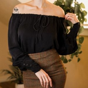 SOLD - Yves Saint Laurent Blouse